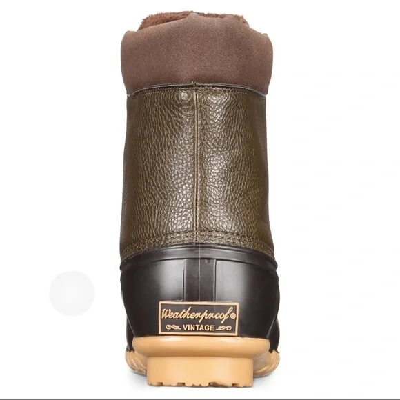 New Weatherproof Vintage Men's Adam Duck Boots​ - Picture 4 of 5